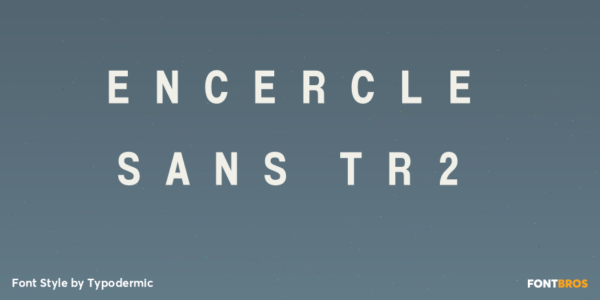 Encercle Sans TR2 Poster