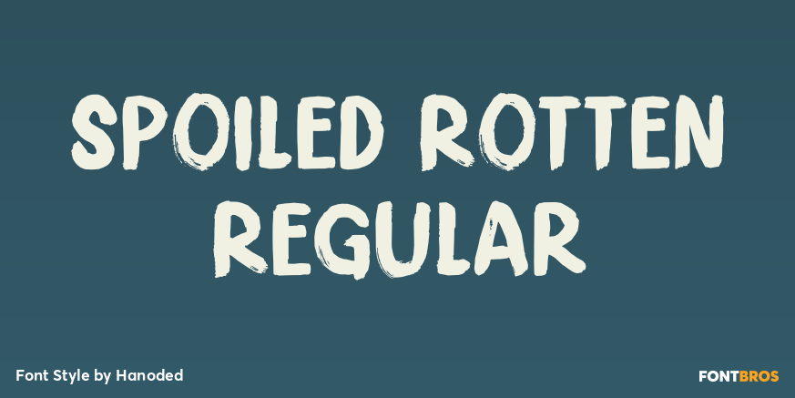 Spoiled Rotten Regular Poster