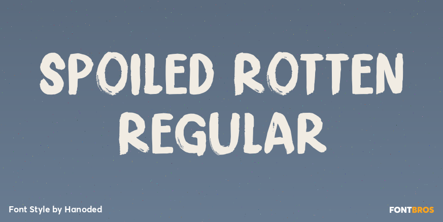 Spoiled Rotten Regular Poster