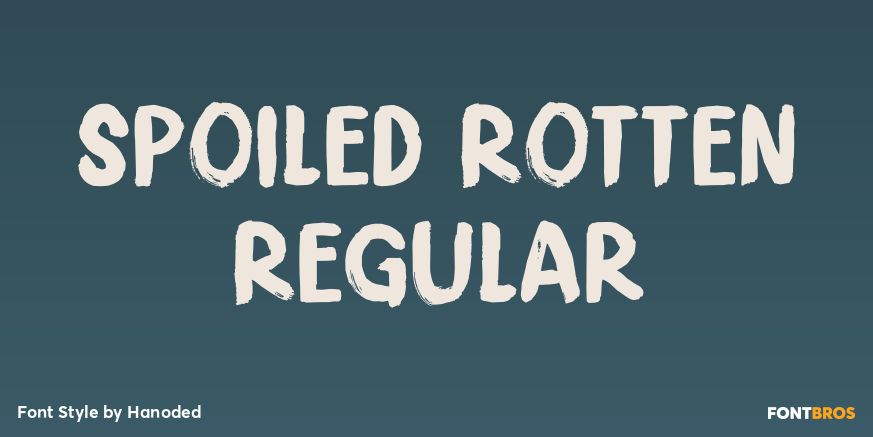 Spoiled Rotten Regular Poster