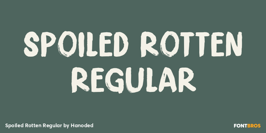 Spoiled Rotten Regular Poster