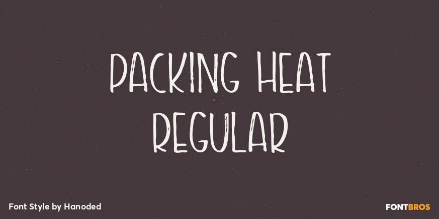 Packing Heat Regular Poster