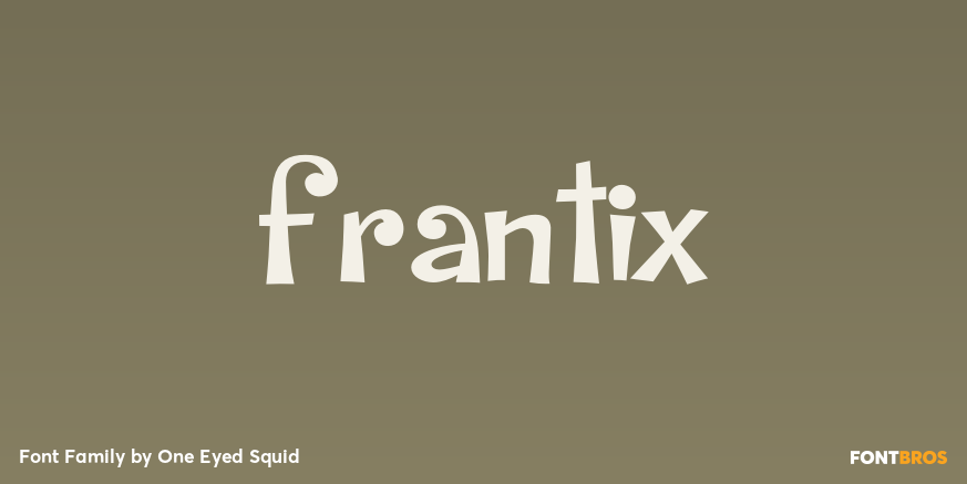 Frantix Font Family Poster