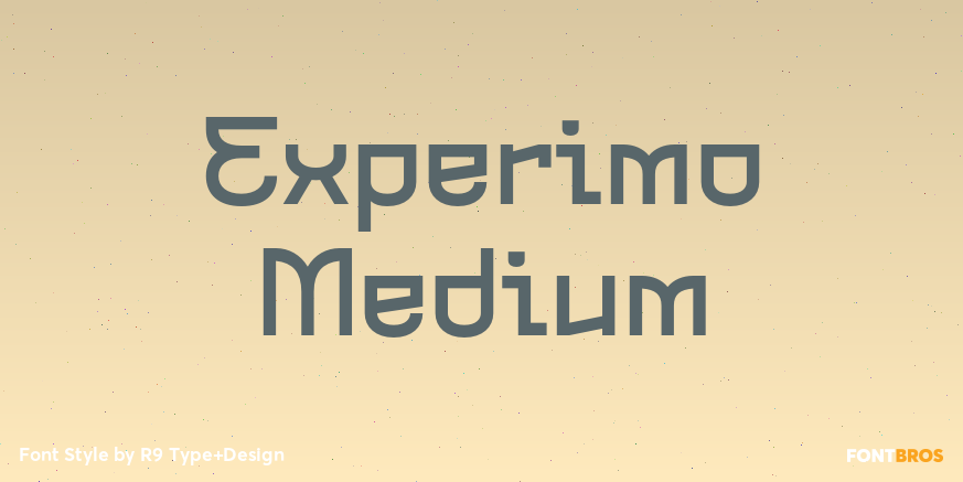 Experimo Medium Poster