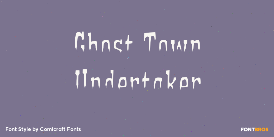 Ghost Town Undertaker Poster