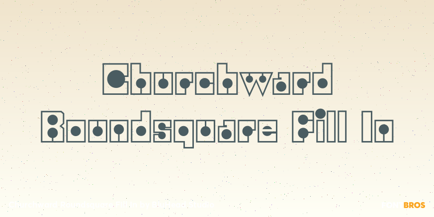 Churchward Roundsquare Fill In Poster