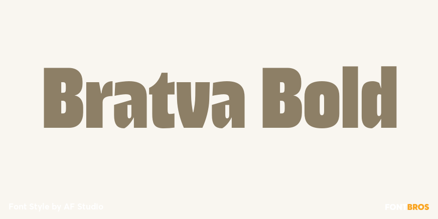Bratva Bold Poster