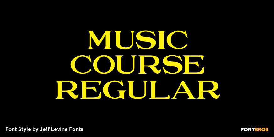 Music Course Regular Poster