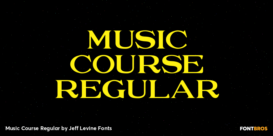 Music Course Regular Poster