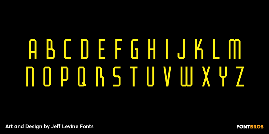 Art and Design Font Poster #3