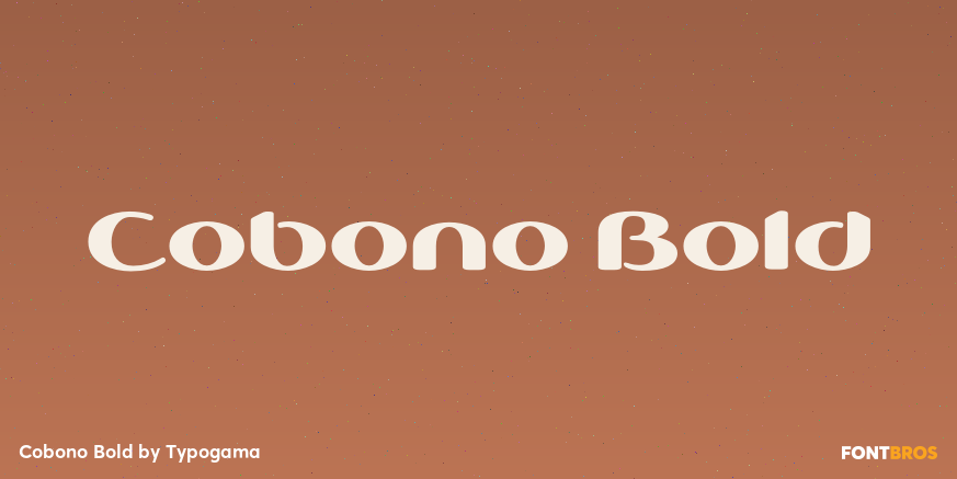 Cobono Bold Poster