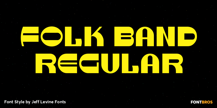 Folk Band Regular Poster