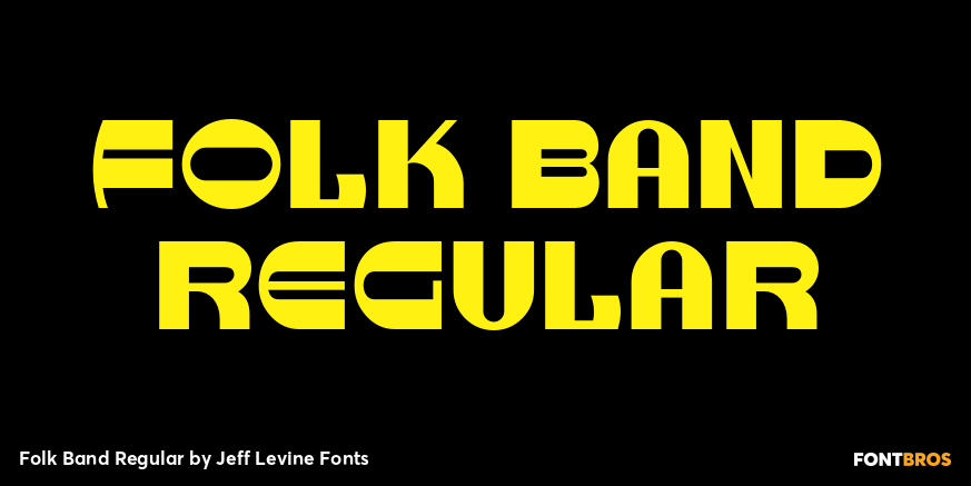 Folk Band Regular Poster