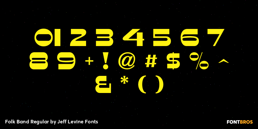 Folk Band Regular Font Poster #4