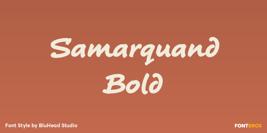 Samarquand Bold Poster