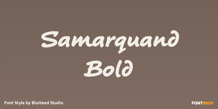 Samarquand Bold Poster