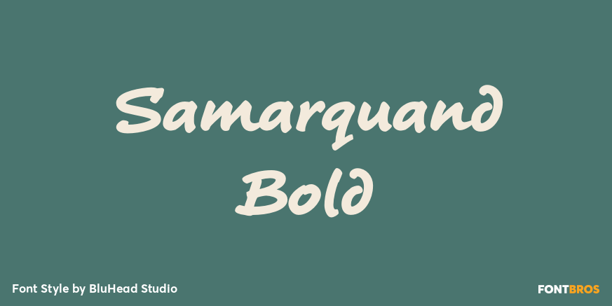 Samarquand Bold Poster