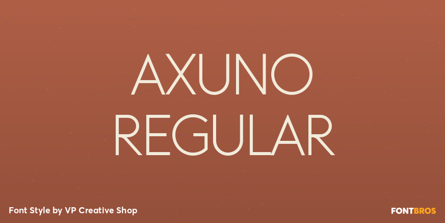 Axuno Regular Poster