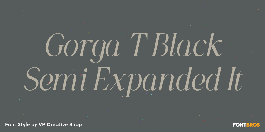 Gorga T Black Semi Expanded It Poster