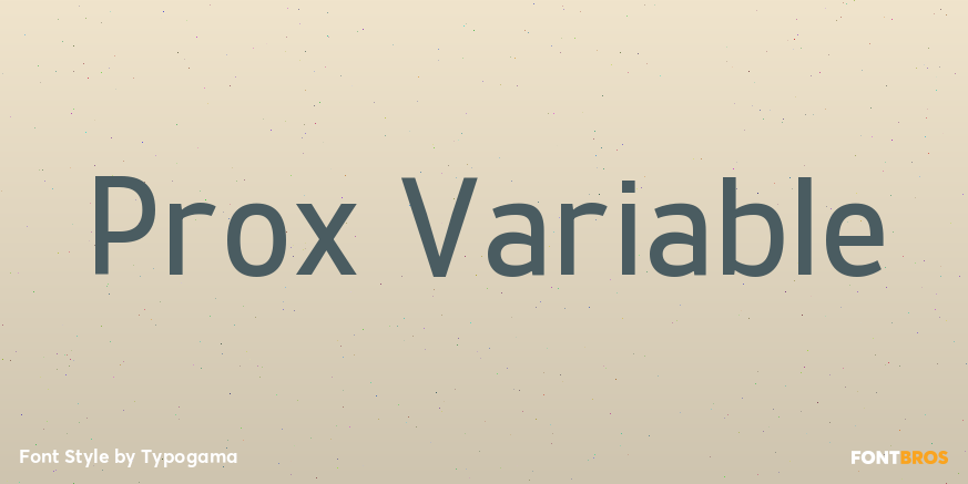 Prox Variable Poster