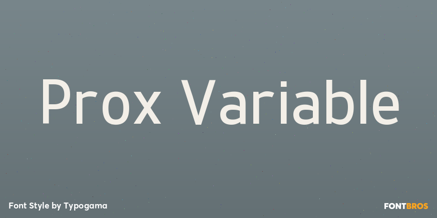 Prox Variable Poster