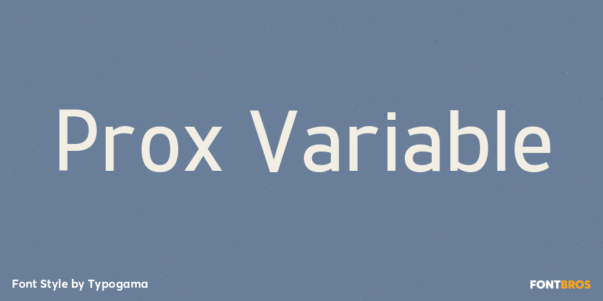 Prox Variable Poster