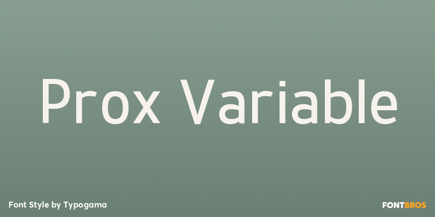 Prox Variable Poster