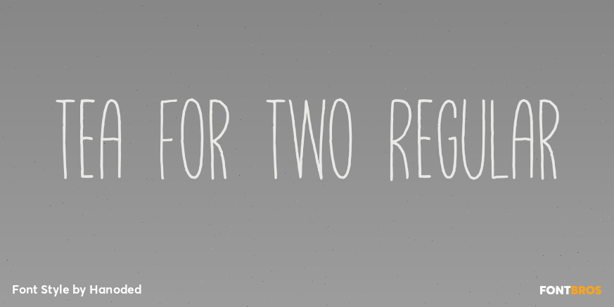 Tea For Two Regular Poster