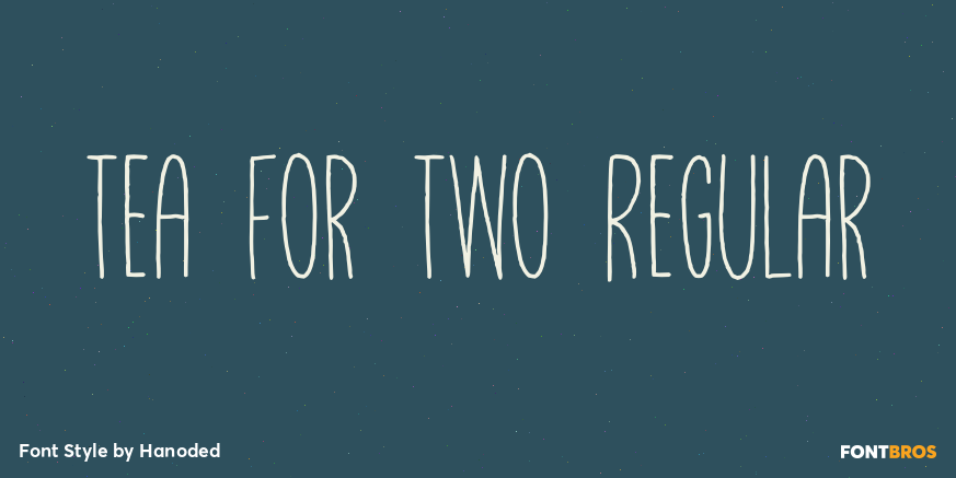 Tea For Two Regular Poster