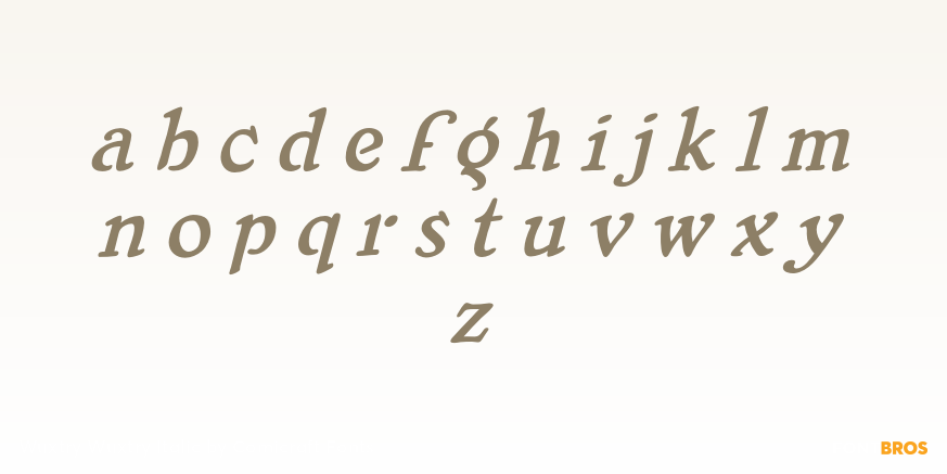 Wuxtry Wuxtry Italic Font Poster #3