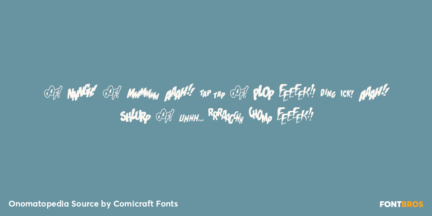 Onomatopedia Source Poster