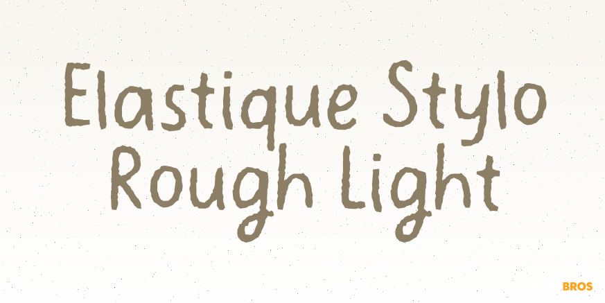 Elastique Stylo Rough Light Poster