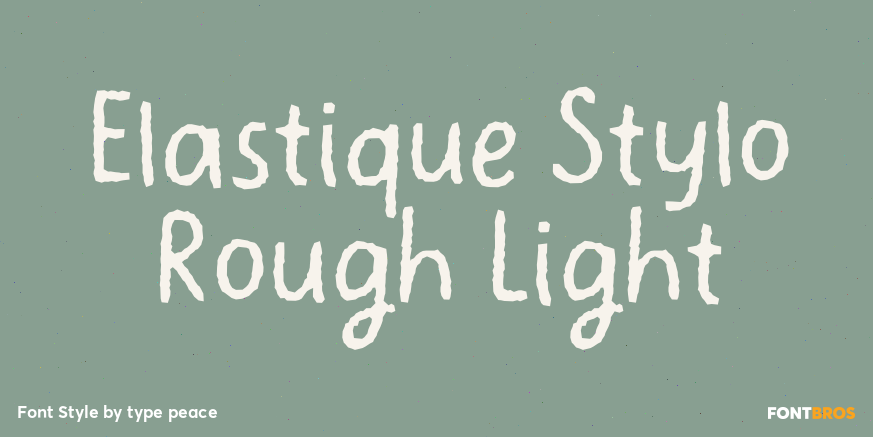 Elastique Stylo Rough Light Poster