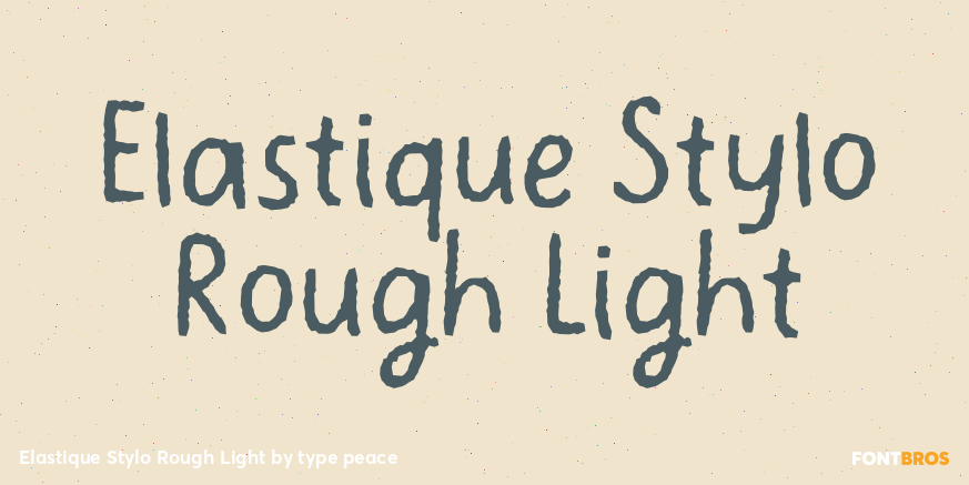 Elastique Stylo Rough Light Poster