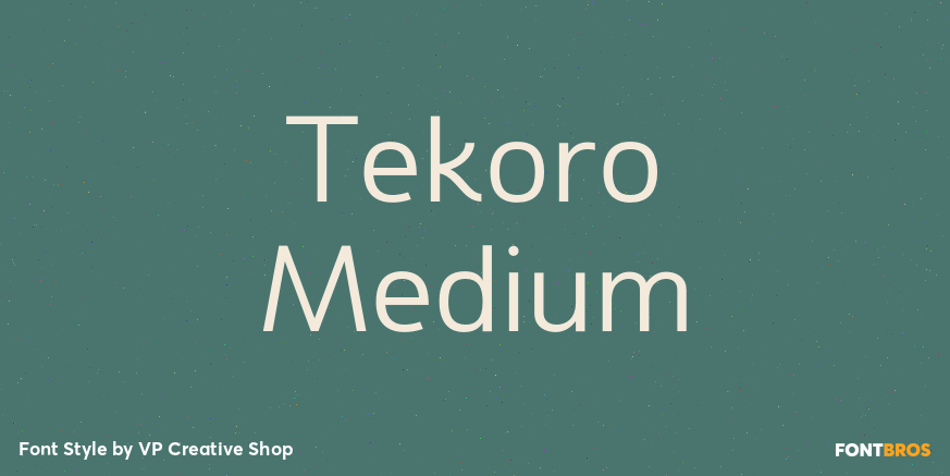 Tekoro Medium Poster
