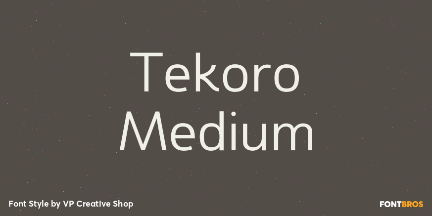Tekoro Medium Poster