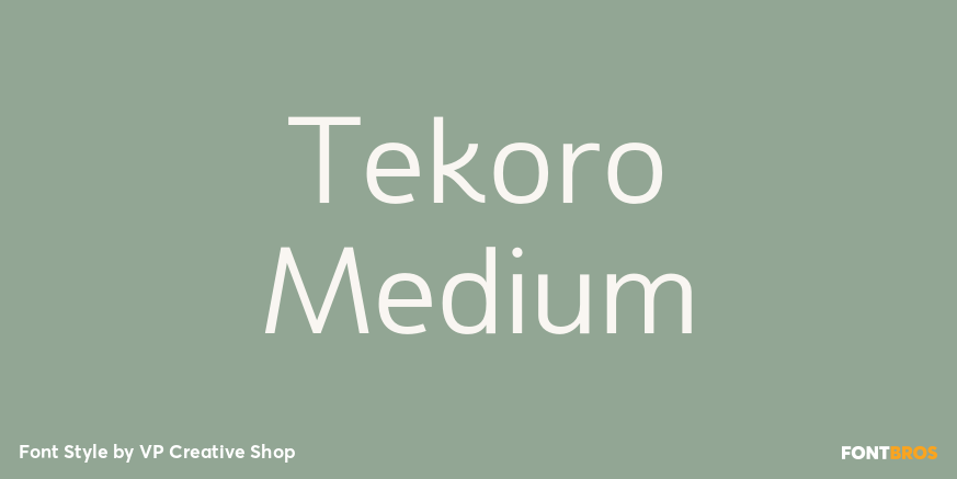 Tekoro Medium Poster