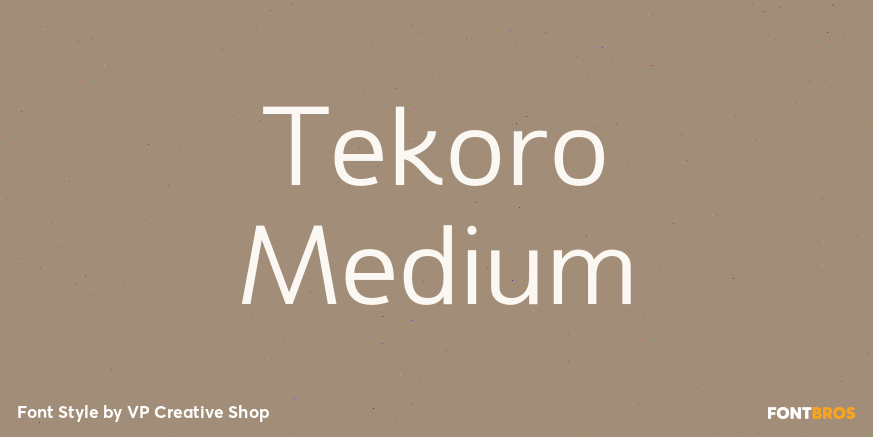 Tekoro Medium Poster