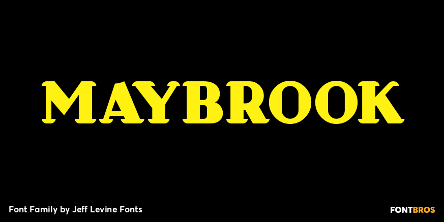 Maybrook Font Family