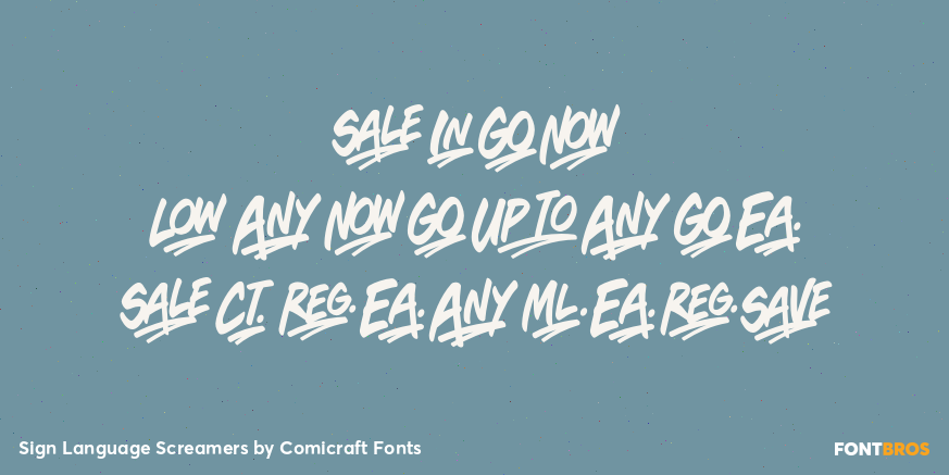 Sign Language Screamers Poster