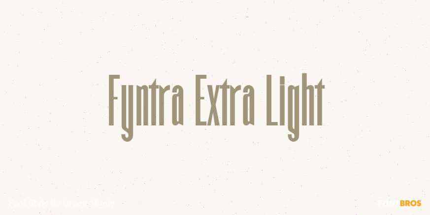 Fyntra Extra Light Poster