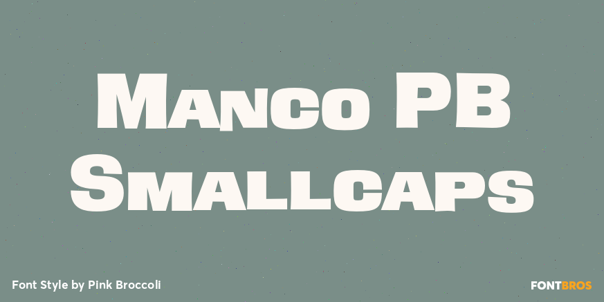 Manco PB Smallcaps Poster