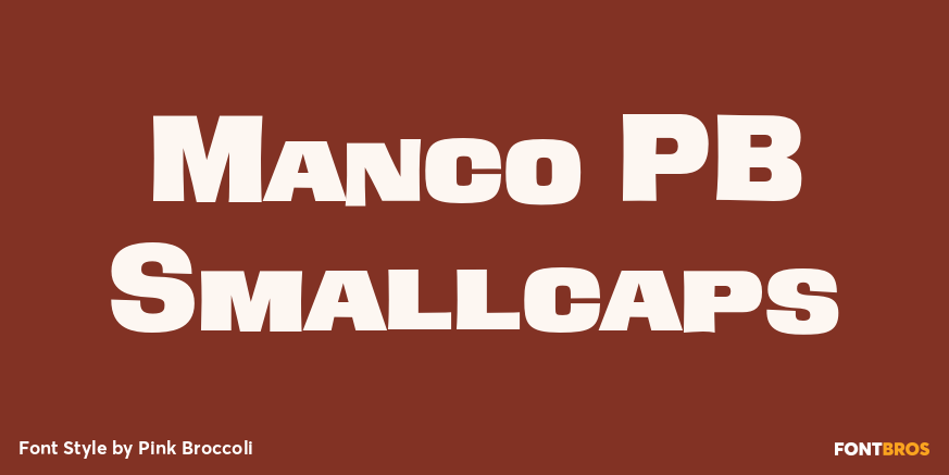 Manco PB Smallcaps Poster