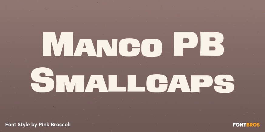 Manco PB Smallcaps Poster