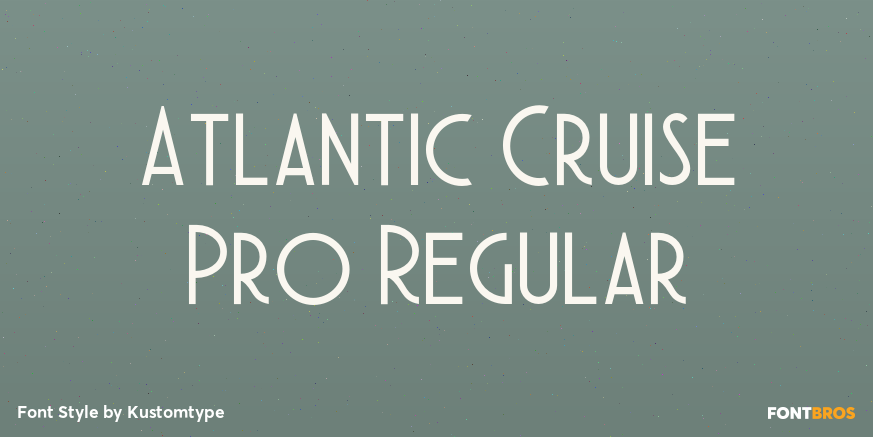 Atlantic Cruise Pro Regular Poster
