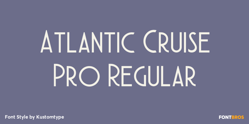 Atlantic Cruise Pro Regular Poster