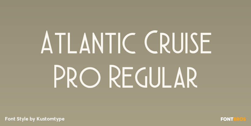 Atlantic Cruise Pro Regular Poster