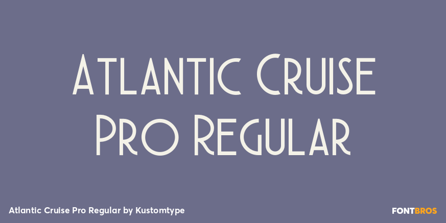 Atlantic Cruise Pro Regular Poster