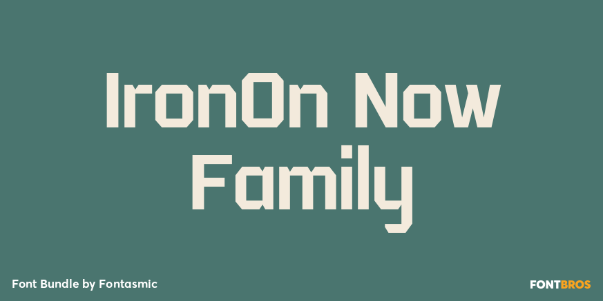 IronOn Now Family Poster