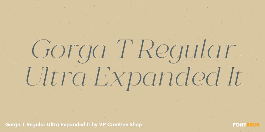 Gorga T Regular Ultra Expanded It Poster